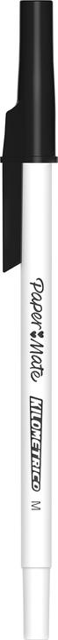 Produktbild Paper Mate Kugelschreiber Kilometrico Reycled M schwarz 50er Faltschachtel (Schwarz, 50 x)