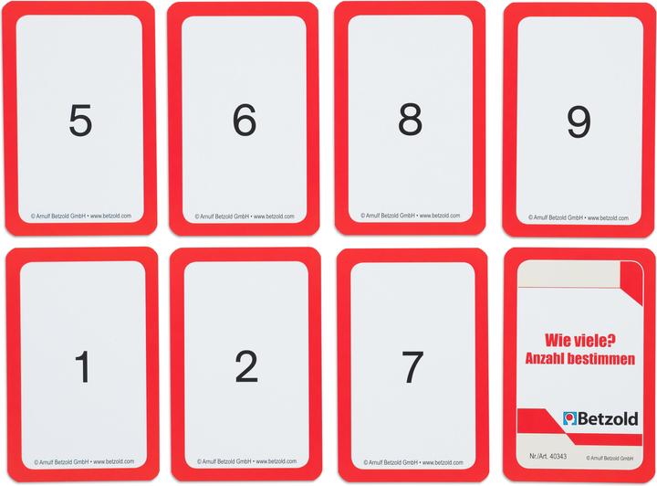 Image du produit Betzold Combien de fois? - Jeu de cartes pour le cylindre magique (Allemand)