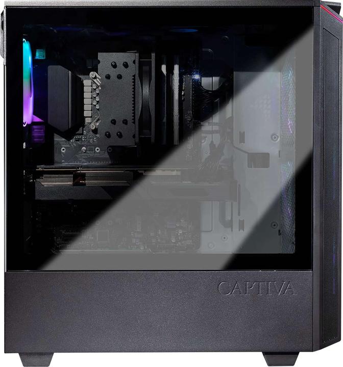 Image du produit Captiva Gaming haut de gamme R77-534 Ryzen 7 RX 7800 XT (AMD Ryzen 7 5900X, 64 Go, 2000 Go, Radeon RX 7800 XT)