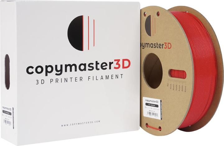 Immagine prodotto Copymaster3D PLA Filament for 3D Printer, 1.75 mm, Glitter Red (PLA, 1.75 mm, Rosso)