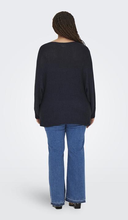 Produktbild Only Knit Fit Rundhals Plus Gerippte Ärmelbündchen Pullover Strickpullover (M)