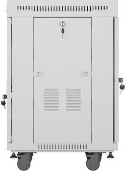 Productafbeelding Lanberg stellingkast 15U 600x600 glas (10.86 HE, 19 inch rek)