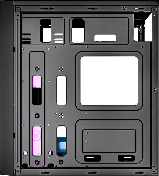 Produktbild Gembird CCC-FC-M100B Gaming-Computergehäuse Fornax M100B blaue Lüfter (ATX)
