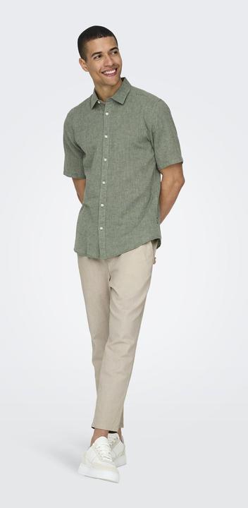 Actual product image Only & Sons Onscaiden Ss Solid Linen (M)