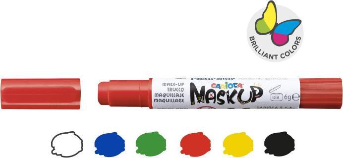 Produktbild Carioca Mack-Up Party Box 6 Stück, Rot