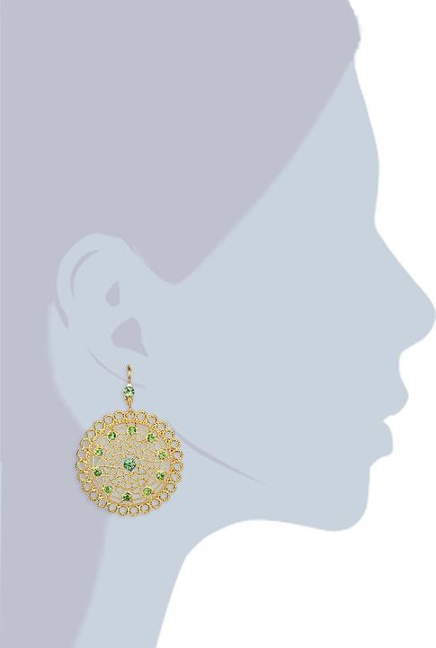 Image du produit Lulu & Jane Boucles d'oreilles femmes en alliage de métal - 35544 (Alliage métallique)
