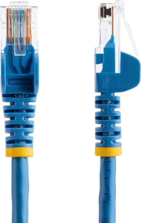 Actual product image StarTech Cat5e Patch Cable with Snagless RJ45 Connector - Network Cable 5m - Blue (U/UTP, CAT5e, 5 m)