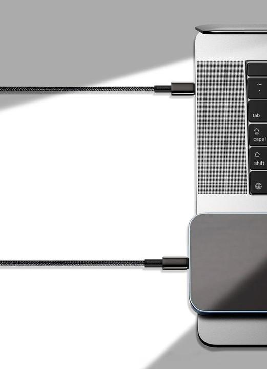 Productafbeelding Baseus USB 2.0 Kabel Tungsten Goud 20W PD USB C - Lightning 2 m (2 m, USB 2.0, 20 W)