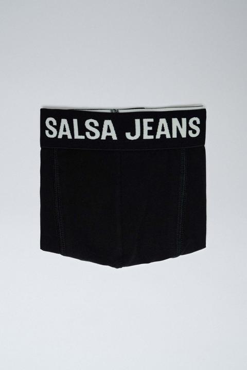 Immagine prodotto Salsa Jeans Trunks 3 Branding And Solid Trunks Pack (S)