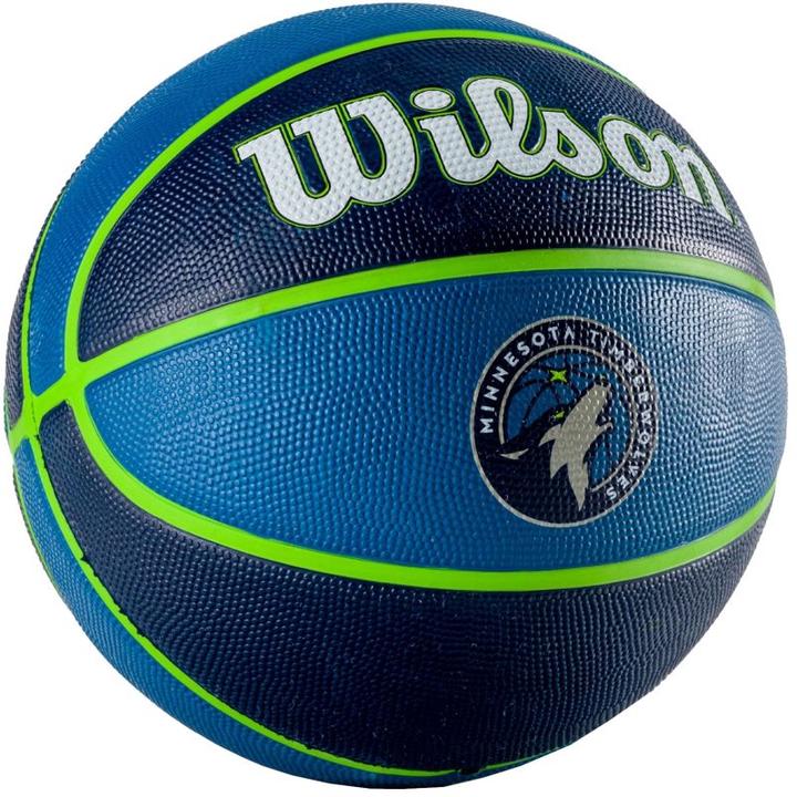 Produktbild Wilson Nba Team Tribute Basketball Min Timber (7)