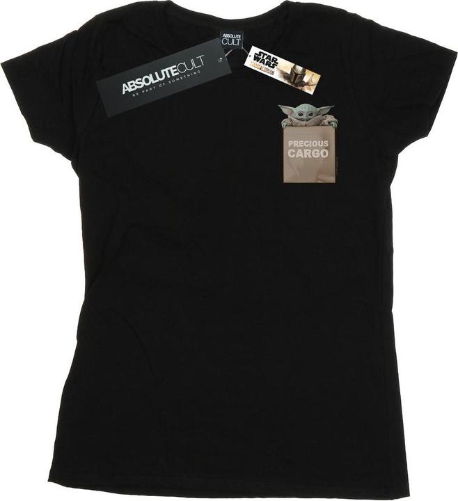 Star Wars The Mandalorian Precious Cargo Faux Pocket TShirt (S)