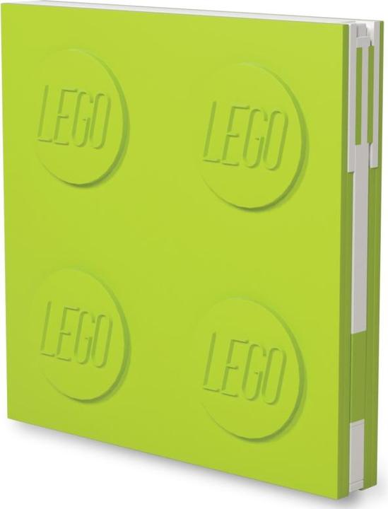 Actual product image LEGO Stationary Lime Notebook with gel pen (Special ruling)
