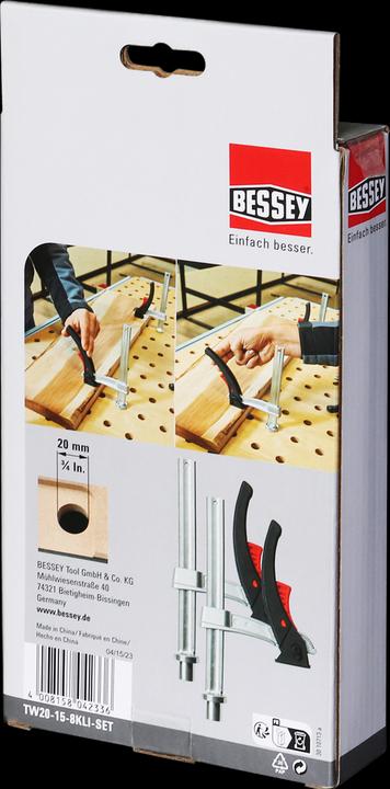 Actual product image Bessey Clamping element for multifunctional tables (150 mm)