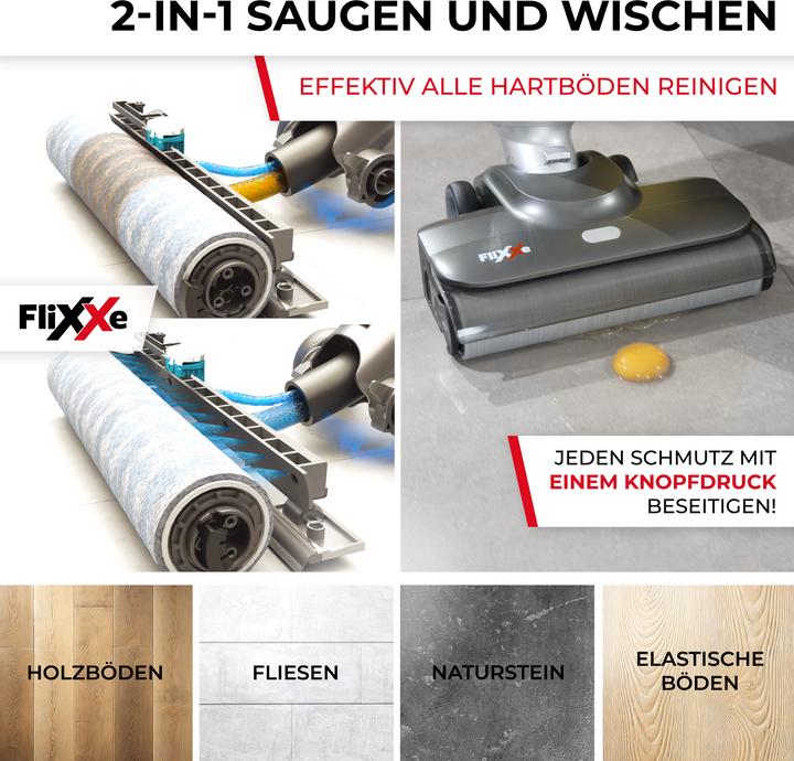 Produktbild Flixxe X3 Premium Nass-Trocken Akkusauger