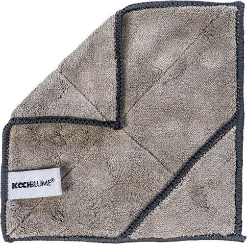 Image du produit Kochblume Chiffon microfibre - 18x18 cm taupe (18 x 18 cm)