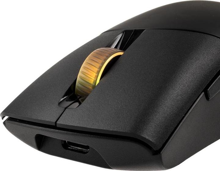 Image du produit ASUS Souris de jeu ROG KERIS RGB - noir (Sans fil, Filaire)