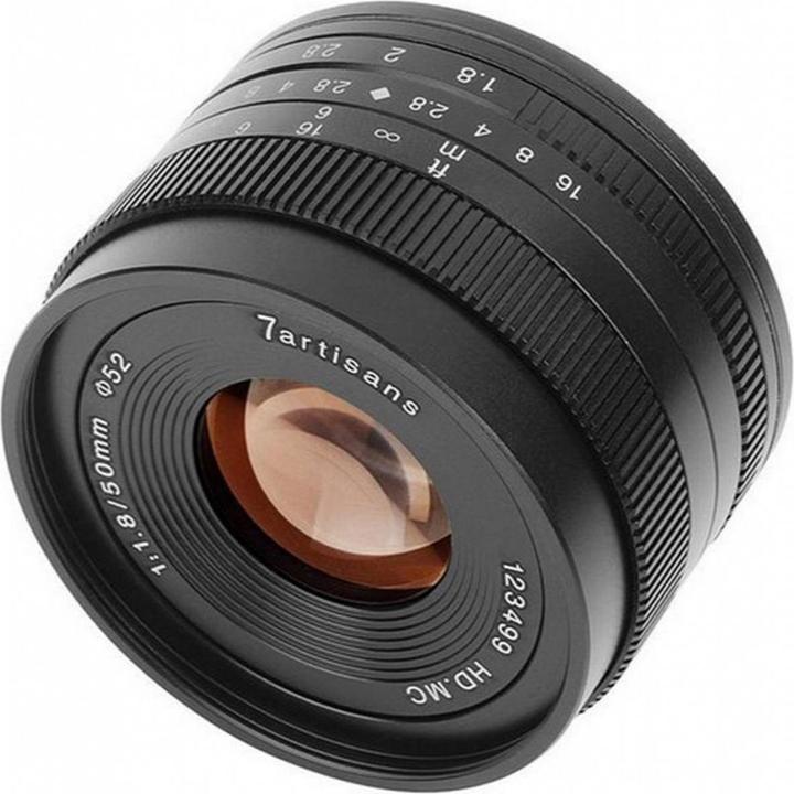 Image du produit 7artisans 50mm F1.8 MFT (Micro Four Thirds, Micro Four Thirds)