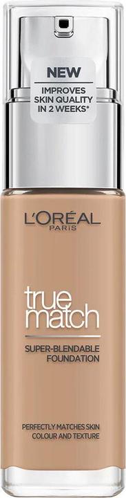 Productafbeelding L'Oréal Paris L'Oreal Paris True Match Liquid Foundation Huidverzorging Verrijkt met Hyaluronzuur SPF 17 30ml (9,5 B Mahonie)