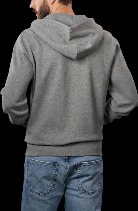 Actual product image Levis Zip Hoodie chisel grey heather (M)