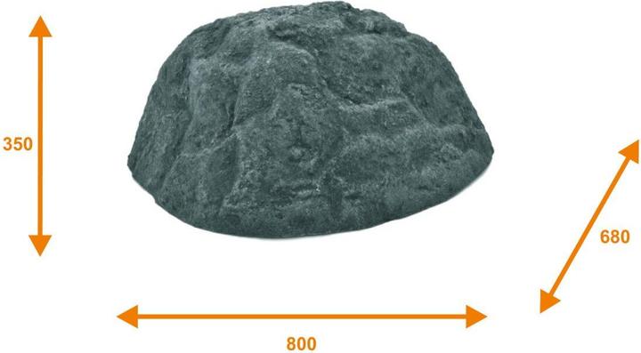 Actual product image Europalms Decoration rock, Vulcano