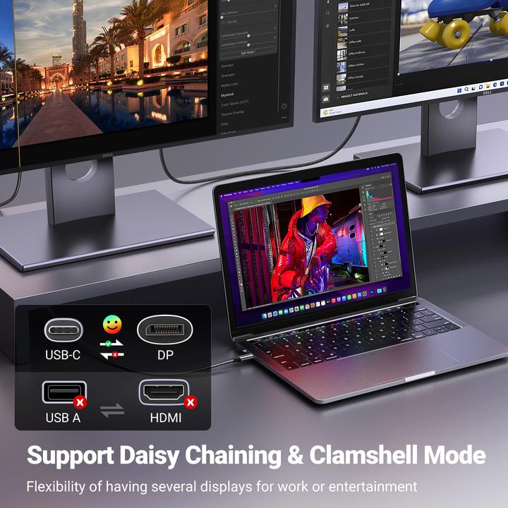 Actual product image Ugreen USB C — DisplayPort (1 m, DisplayPort)