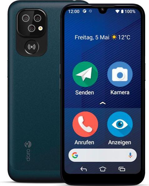 Actual product image Doro 8200 (64 GB, Black, 6.10", Dual SIM, 4G)