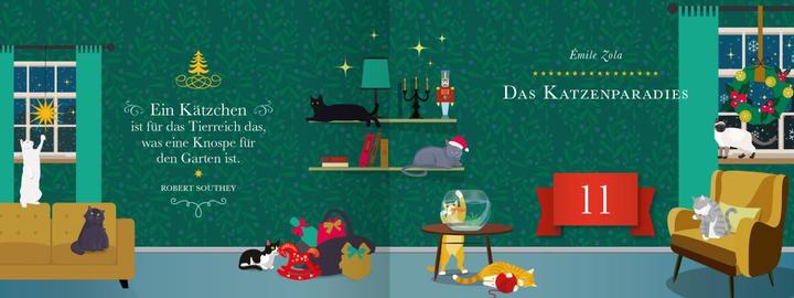 Produktbild 24 Katzengeschichten für den Advent
