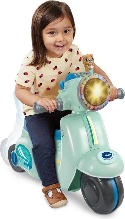 Actual product image VTech Nl 2 In 1 Walking Scooter Blue