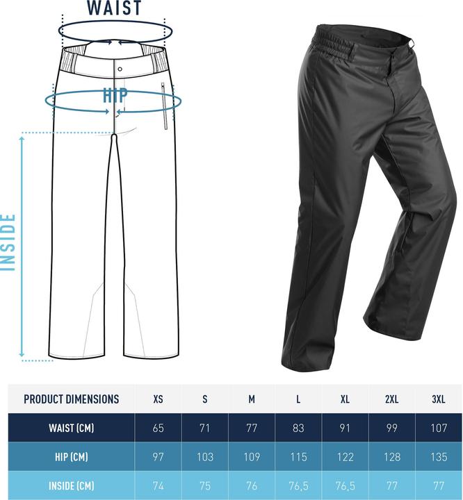 Actual product image Wedze PIST 100 (XL)