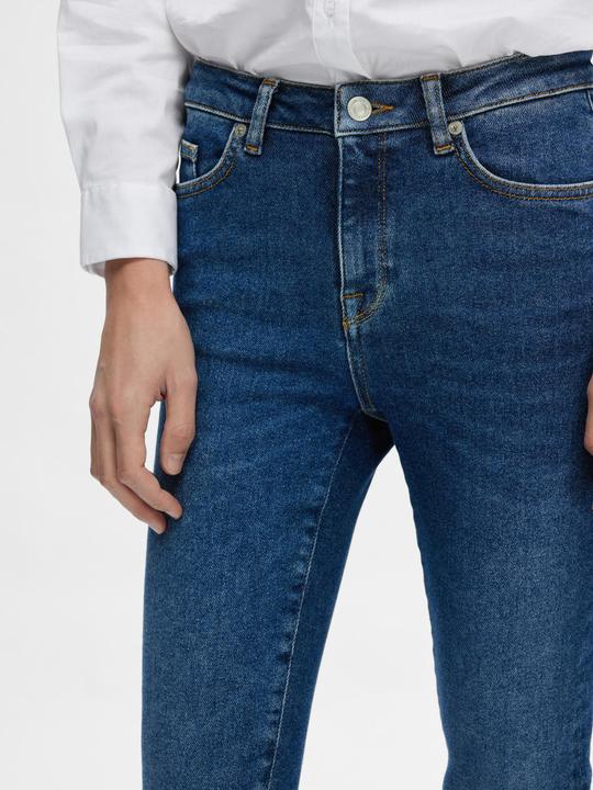 Actual product image Selected Femme Slfsophia Mw Skinny Dark Blu Jean U Noos (W26/L30)