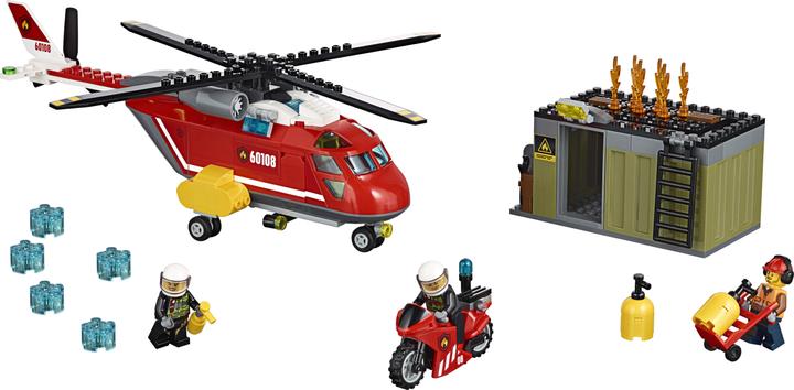 Produktbild LEGO Feuerwehr-Löscheinheit (60108, LEGO City)