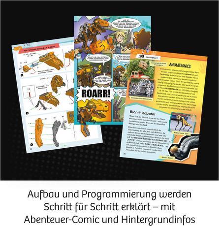 Actual product image Kosmos Rex the Dino-Bot Robotics Experiment Set