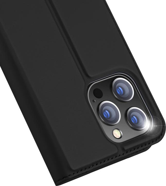 Productafbeelding Dux Ducis Skin Pro Portemonnee Hoesje voor iPhone 15 Pro - Zwart (Apple iPhone 15 Pro)