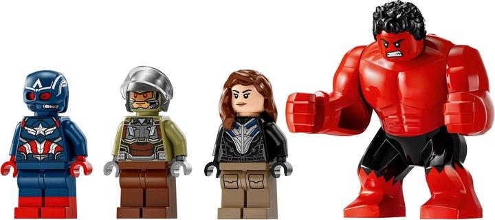 Actual product image LEGO Showdown zwischen Captain America und Red Hulk (76292, LEGO Marvel)