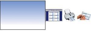 Actual product image Sigel Design business cards 3C (200 g/m², 100 x, A4)