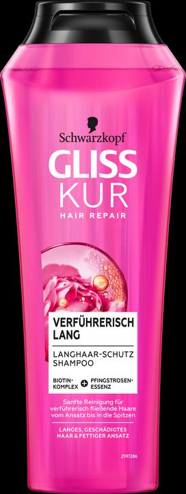 Produktbild Gliss Verführerisch Lang (250 ml, Flüssiges Shampoo)