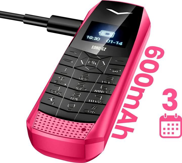 Actual product image Avizar Mini 4G-LTE-Handy ultrakompakt 5 Std. Akkulaufzeit (4G)