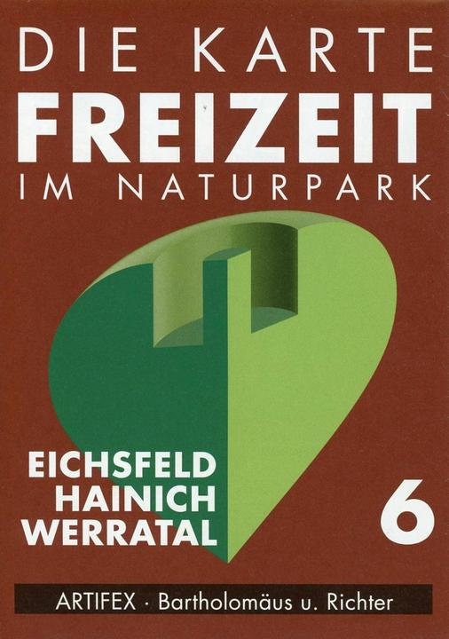 Produktbild Die Karte 6 - Freizeit im Naturpark Eichsfeld - Hainich - Werratal 1 : 50 000