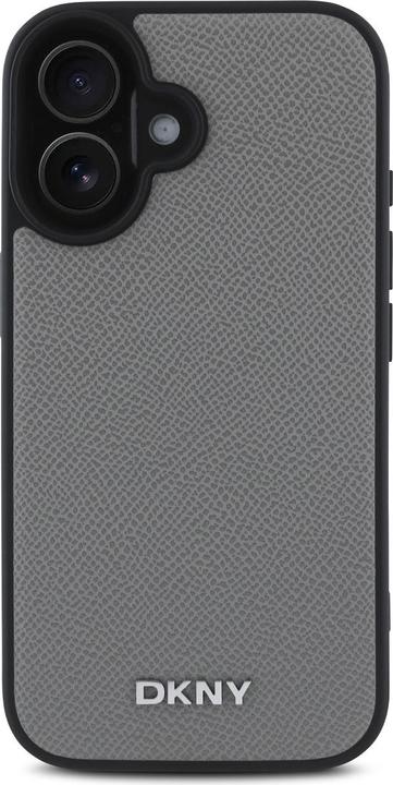 Actual product image DKNY Silver Metal Case (Apple iPhone 16)