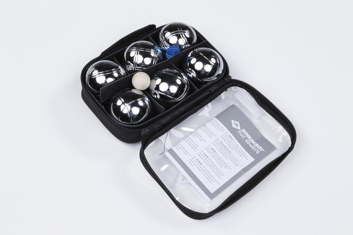 Immagine prodotto Schildkröt Set di bocce / Boccia / Pentanque in acciaio (6 x, 72.50 mm)