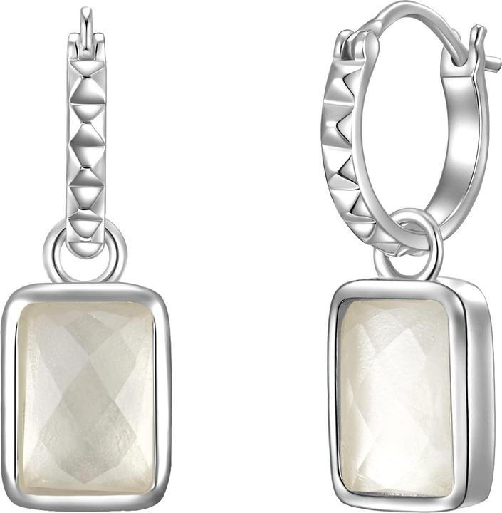 Immagine prodotto Glanzstücke München Argento da donna in argento rosa quarzo - 28527 (Argento)
