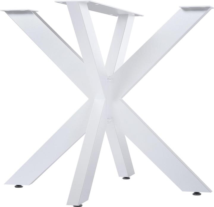 Image du produit CLP Pieds de table Hardwick en acier en forme d'étoile Hauteur 71 cm