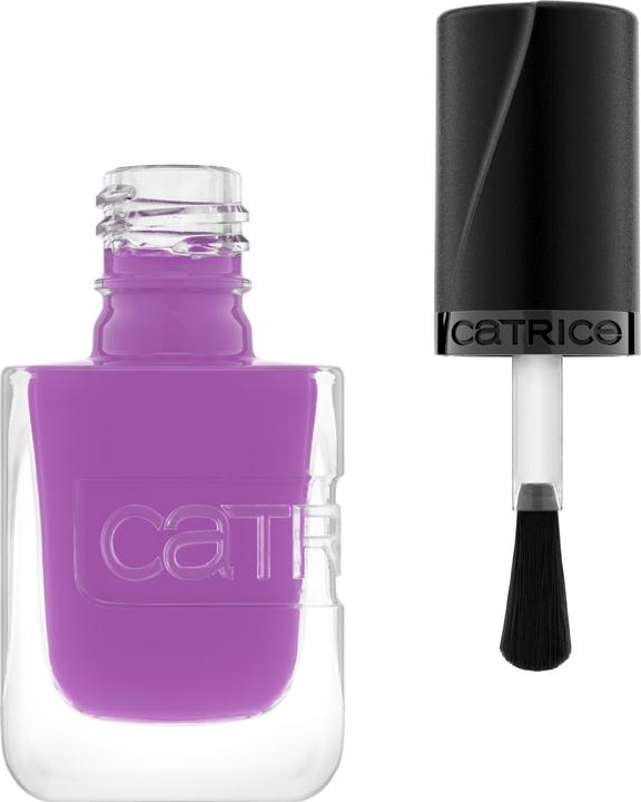 Actual product image Catrice Gel Affair Nail Lacquer No. 024 Violet Long-Lasting (024 Grape Minds Think Alike, Gel-Effect Nail Polish)