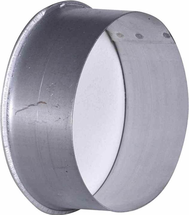 Produktbild FireFix A120/K FAL Ofenrohrkapsel/Wandfutterdeckel, ø 120 mm-für 0,6 mm Starke Ofenrohre, Silber
