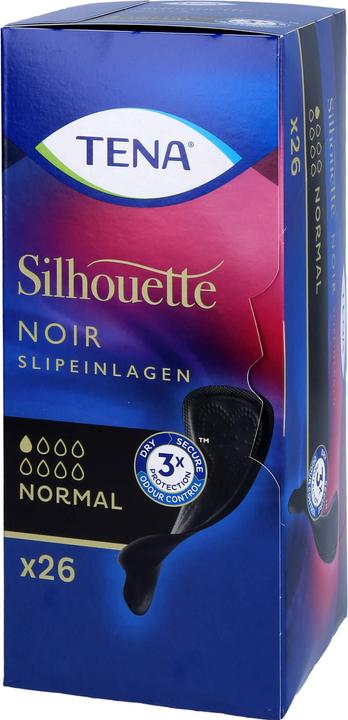Actual product image Tena Silhouette Noir Liner (26 x, Regular)