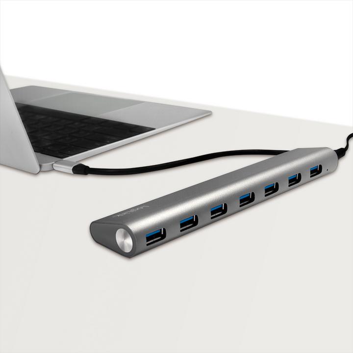 Image du produit LogiLink UA0310 (USB-C, 7 Ports)