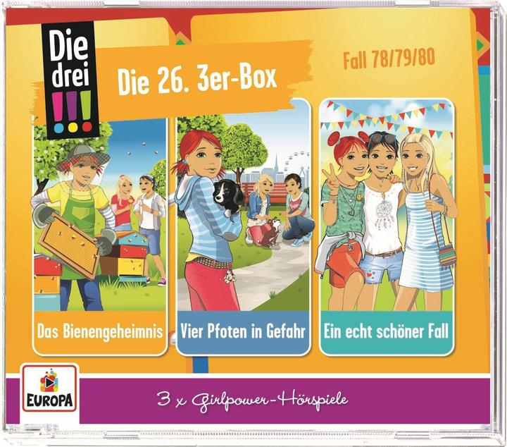 Image du produit Les trois !!! 3er Box - Episodes 78-80 (3 CD audio) (Allemand)
