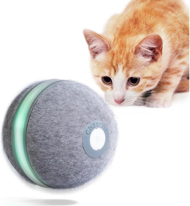 Actual product image Cheerble M1 Interactive Cat Ball (Grey) (Cat ball toy)