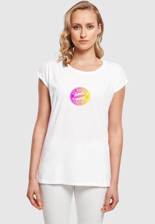 Produktbild FC Bayern München Ladies Logo PY Extended Shoulder Tee - 115673 (XS)