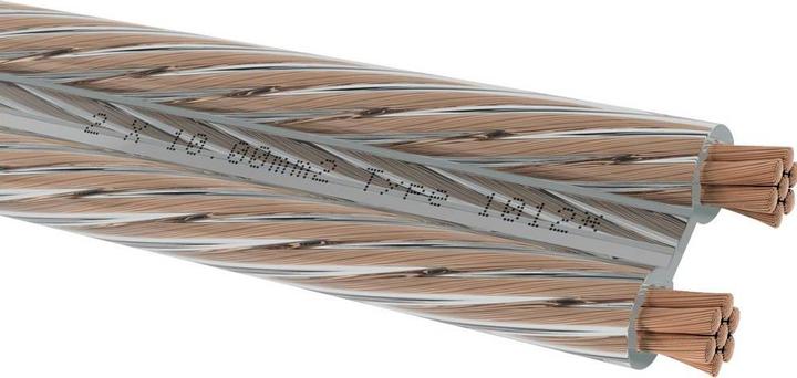 Image du produit Oehlbach D1C314 Câble d'enceinte 2 x 10 mm² Transparent 4 m (4 m, 10 mm²² mm)